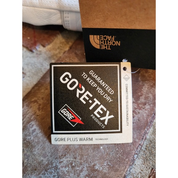 The North Face Womens Montana Pro GTX Mittens White XS Gore-Tex Warmth - Picture 4 of 10